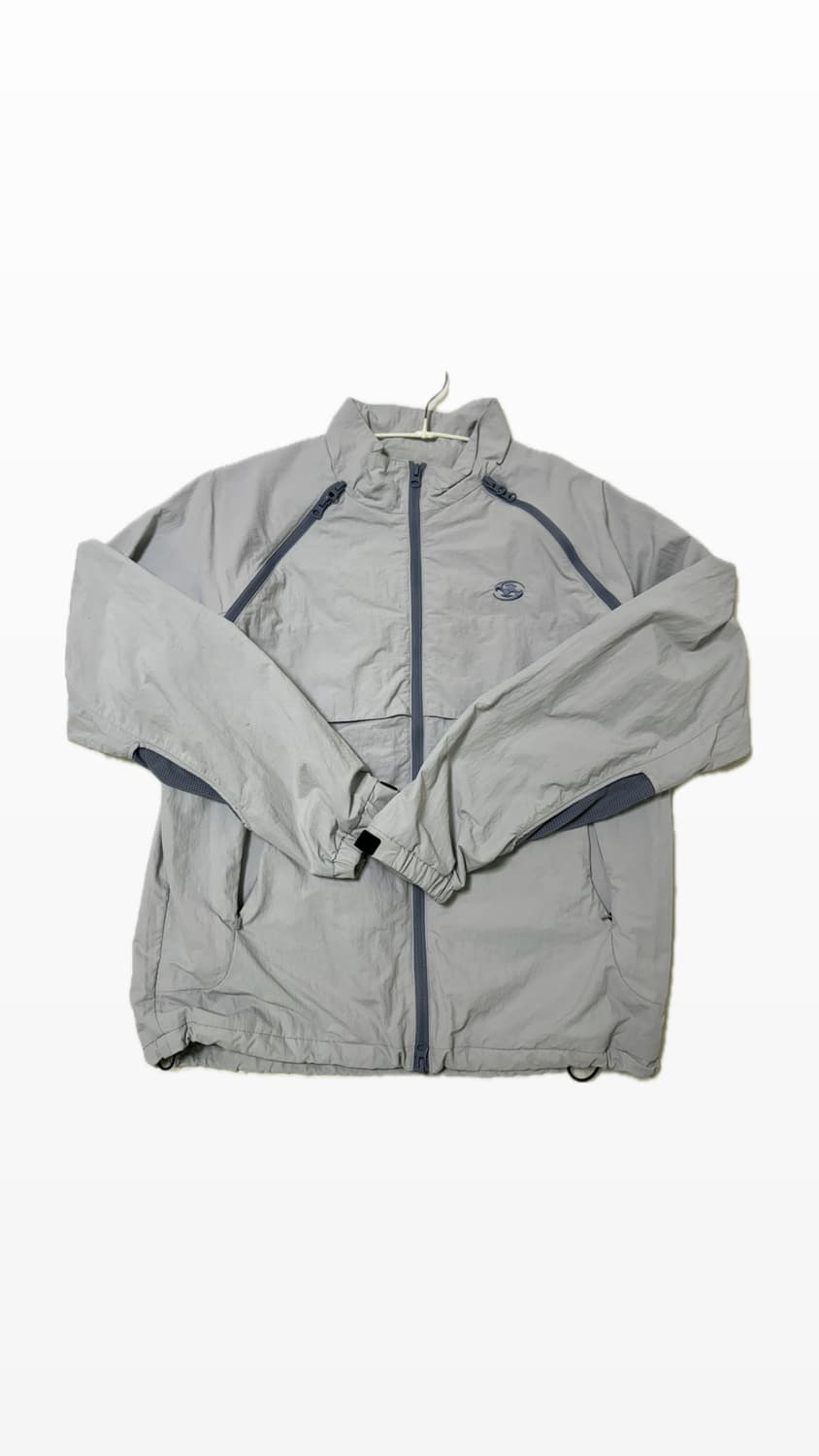 산산기어 바람막이 2 / 반택 가능 / 슬래시 지퍼 자켓 라이트그레이 상품이미지4