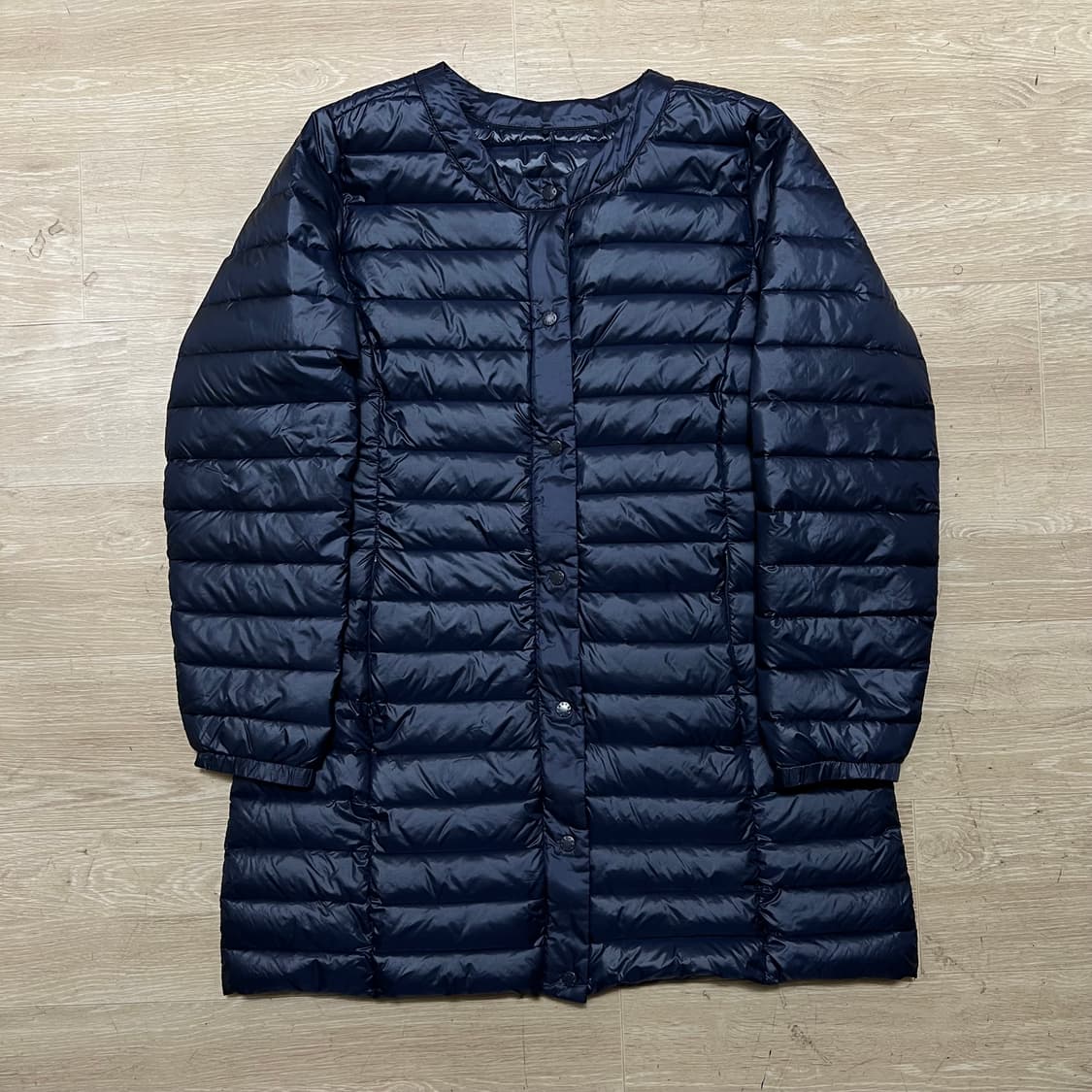 크로커다일 레이디스 여성 덕다운 경량패딩 점퍼 [네이비] L/100 상품이미지1