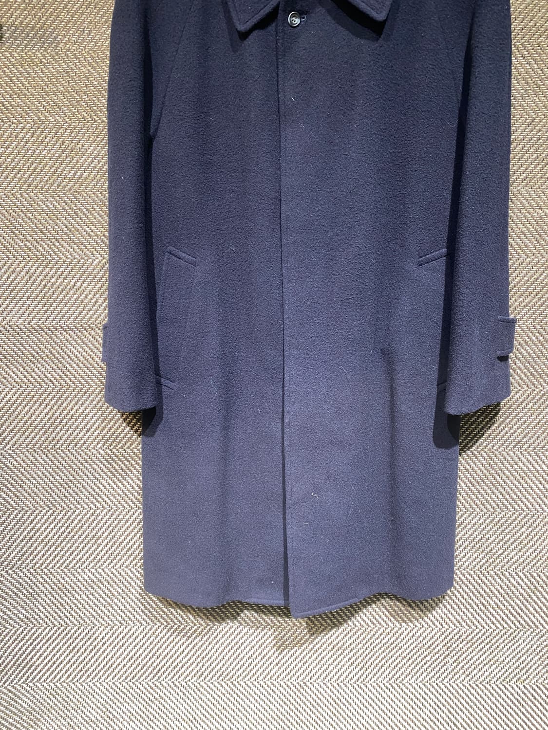 캐시미어 큐프라 울100 코트 상품이미지6