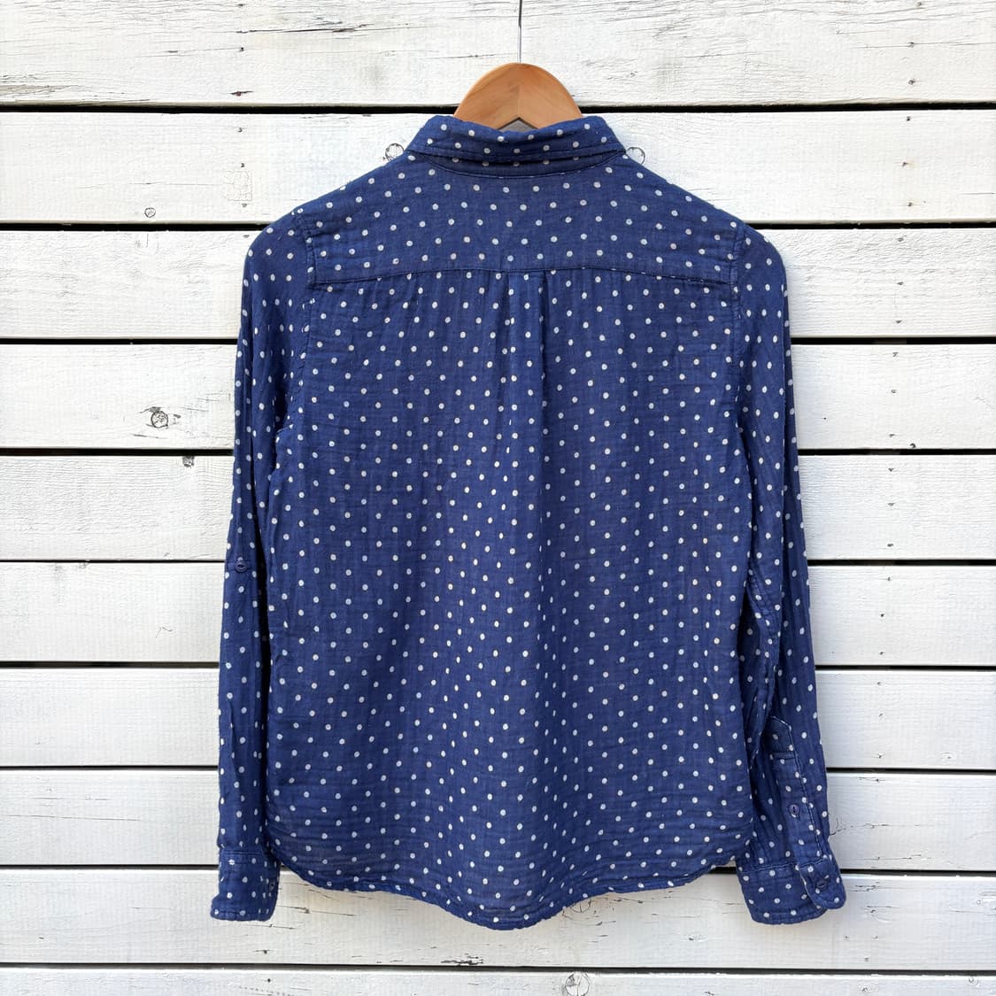 Beams 빔즈 하트 도트 땡땡이 셔츠 상품이미지2