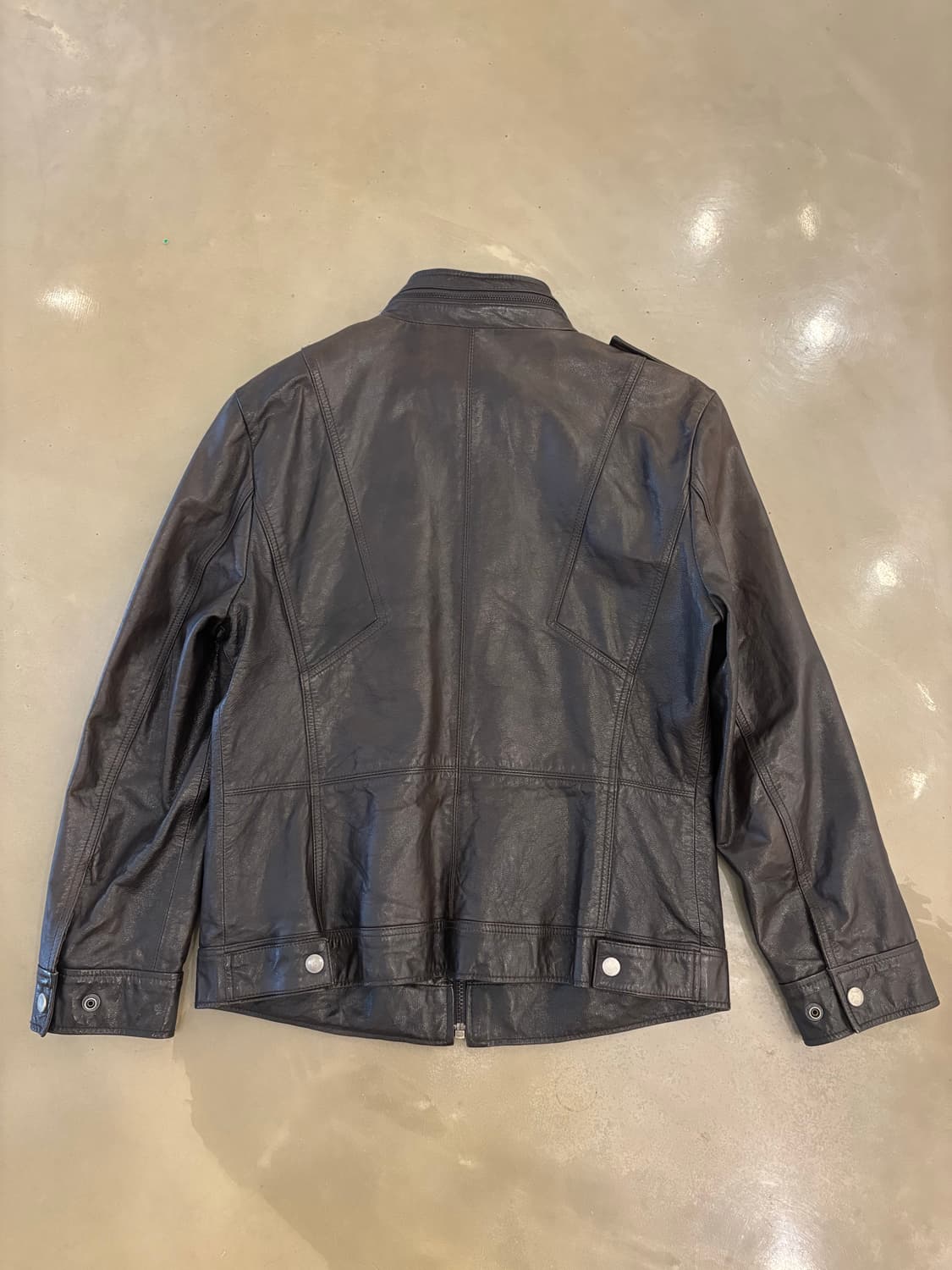 빈티지 리얼 레더 자켓 상품이미지3