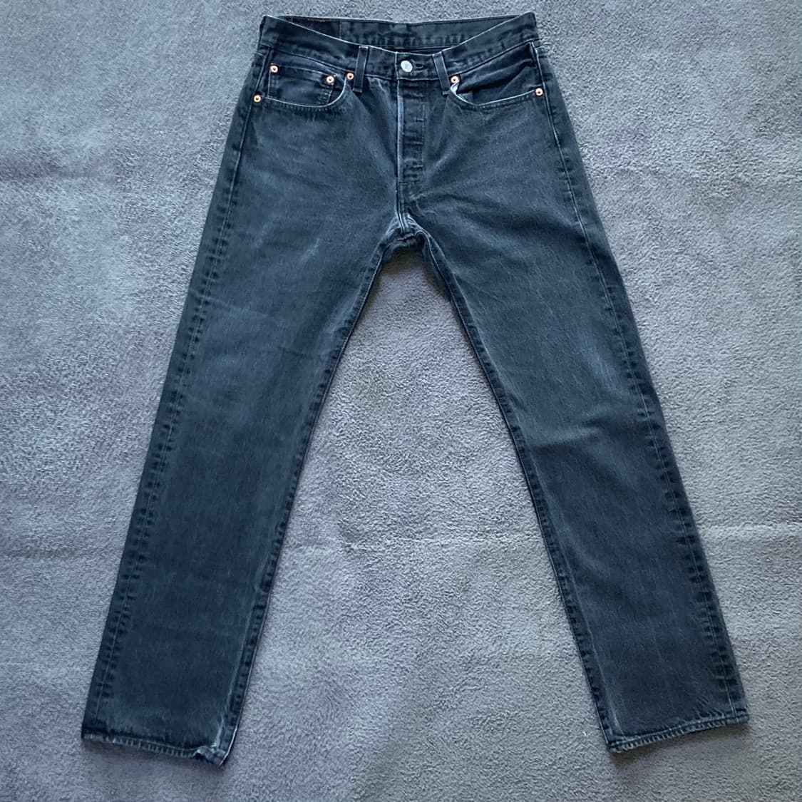 리바이스 501 블랙진 데님팬츠 W31 L32 상품이미지2