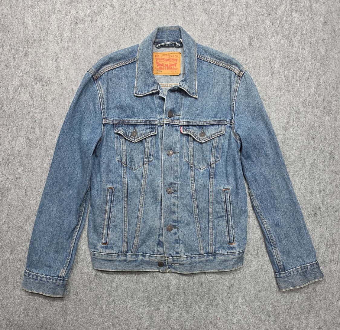 리바이스 72334 3세대 트러커 데님 자켓 청자켓 S 상품이미지1