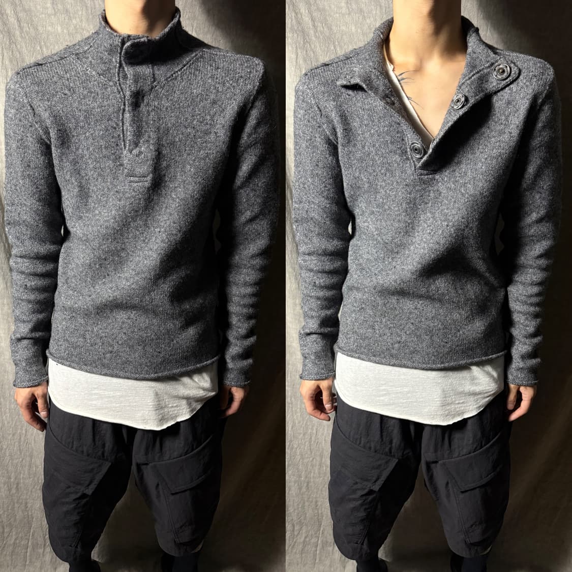 Transit UOMO High Neck Alpaca Blend Knit 상품이미지1