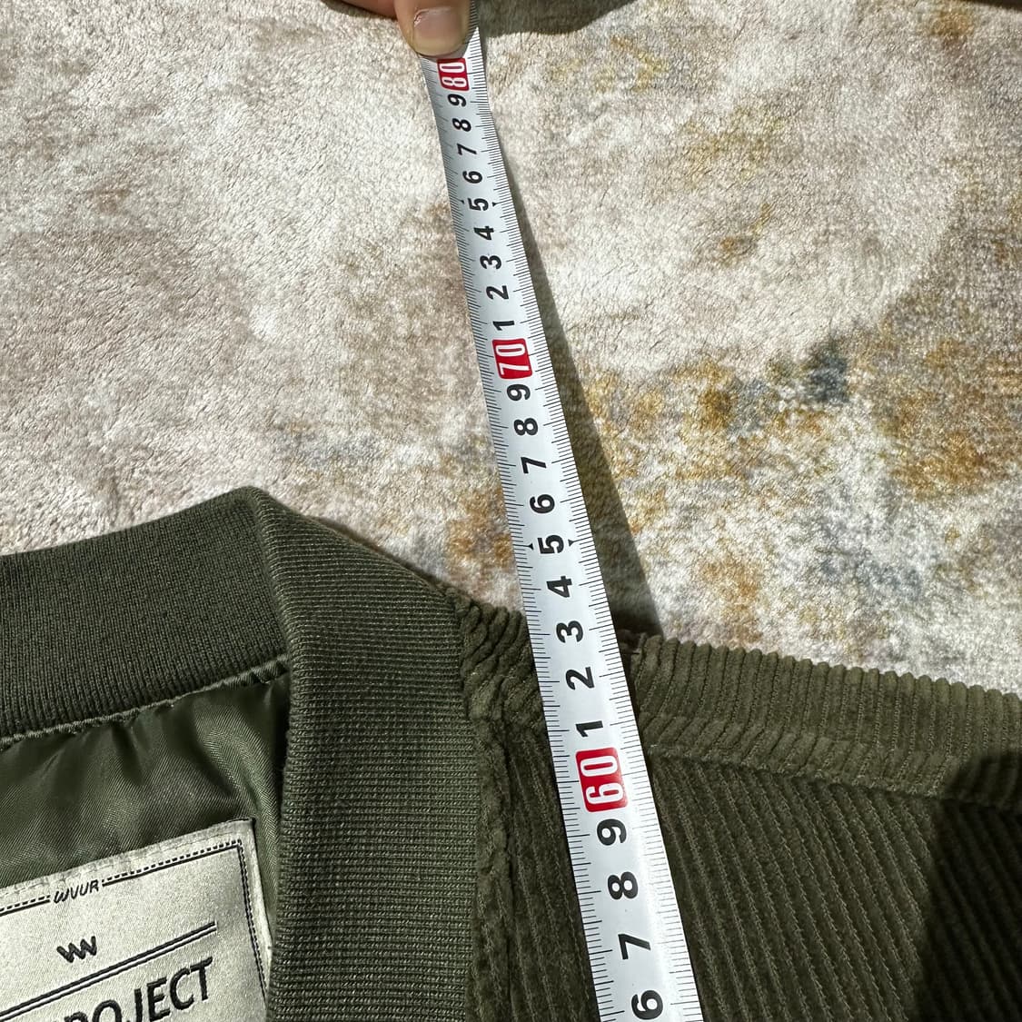 WV 프로젝트 타르트 코듀로이 항공점퍼 상품이미지6