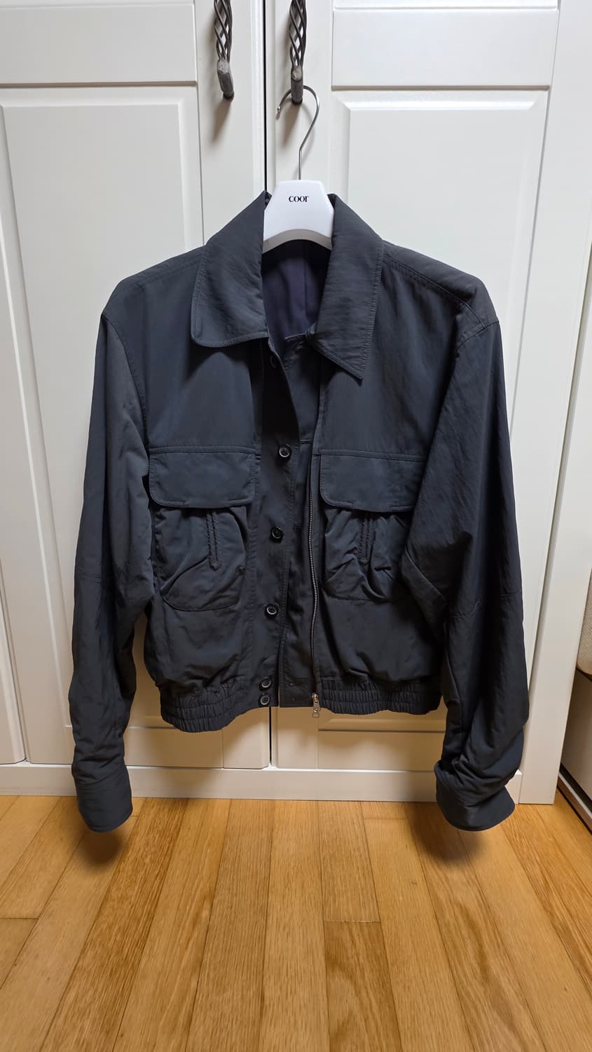 쿠어 집 앤드 버튼 블루종 점퍼 상품이미지2