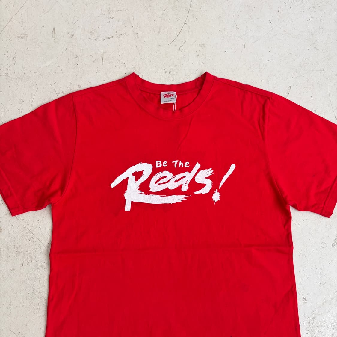 2002 월드컵 붉은악마 Be the Reds 응원 반팔티 L 상품이미지4