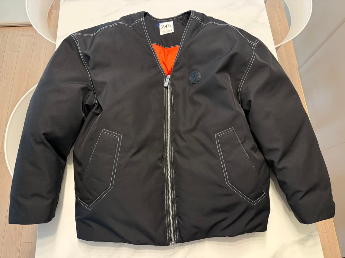 자라 X 아더에러 구스 봄버 패딩 상품이미지2