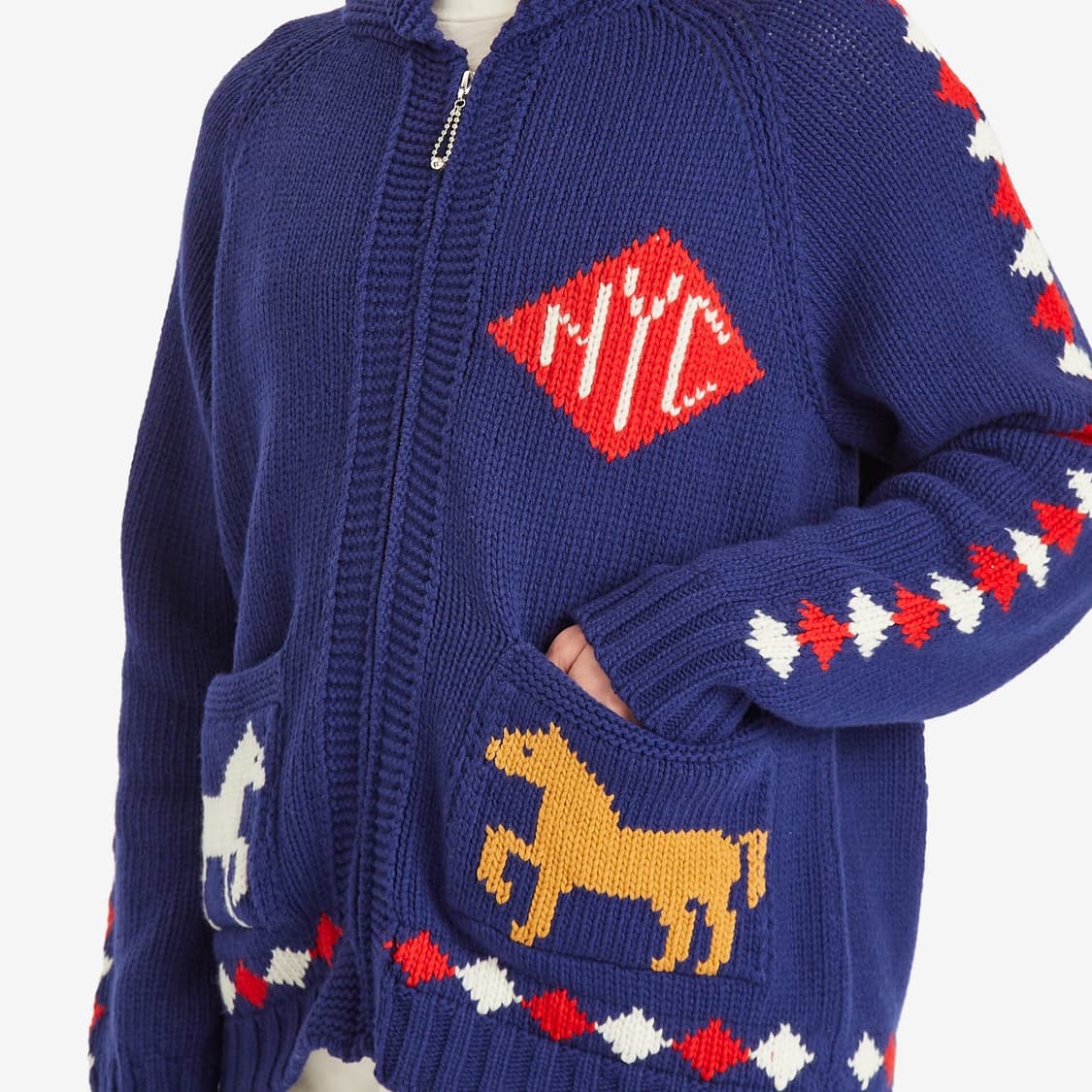 Bode — Diamond Corral Cardigan (SS25) 상품이미지6