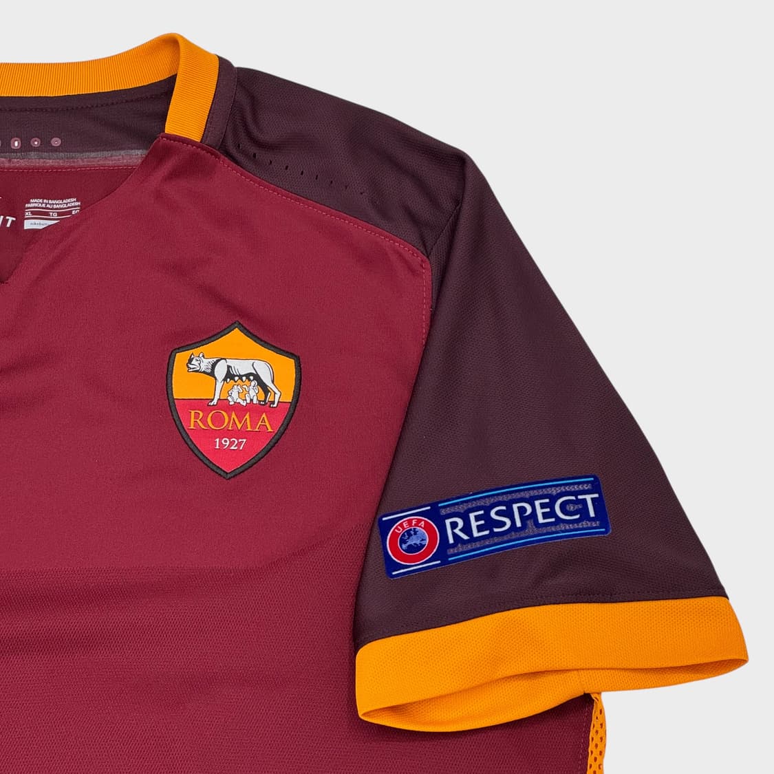 15-16 AS로마 홈 어센틱 No.10 프란체스코 토티 상품이미지5