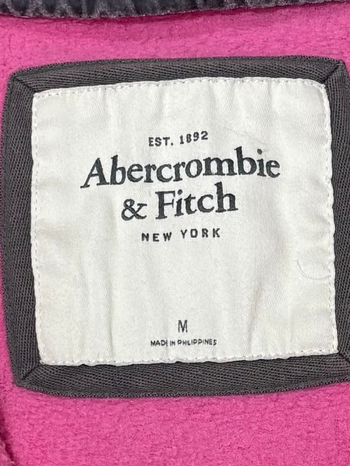 아베크롬비 사이드로고 베이비핑크 후드집업 상품이미지7