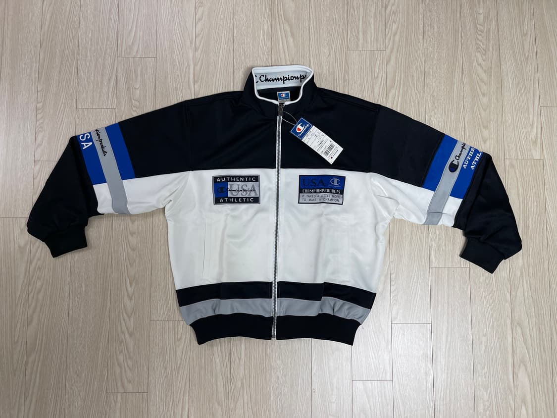 챔피온 90s USA 올드 트랙탑 져지 셋업 Champion OLD 상품이미지2