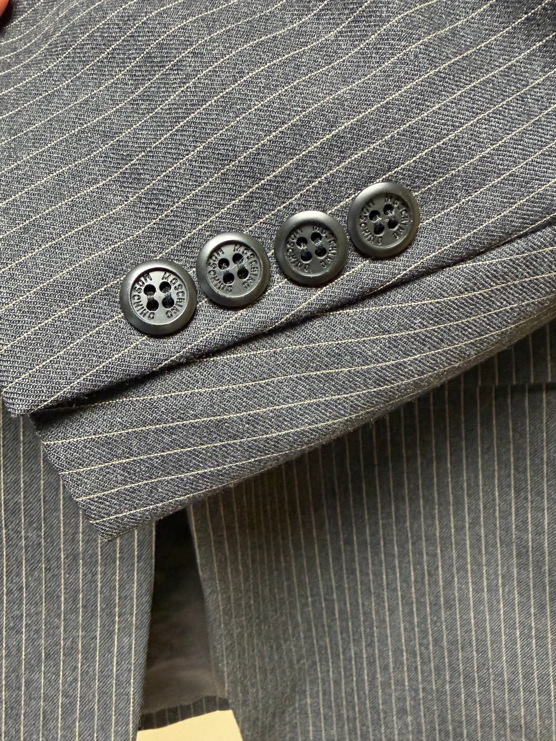 모스키노 스트라이프 울 블레이저 자켓 상품이미지4