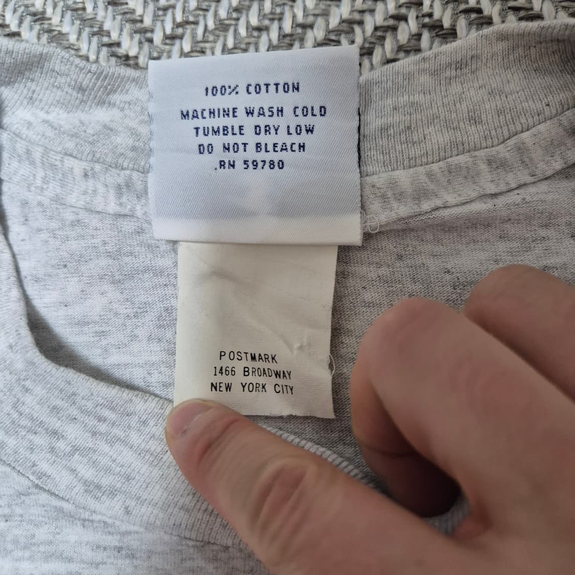 90s 엘비스 프레슬리 "RETURN TO SENDER" 싱글 티셔츠 상품이미지3