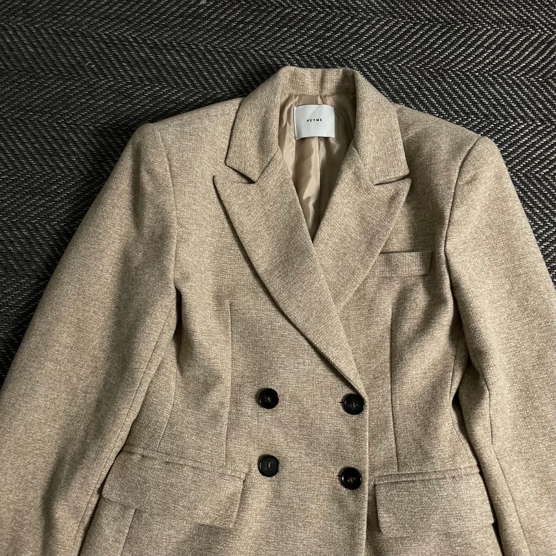 빈티지 우먼스 더블 하프 코트o 3807 상품이미지4