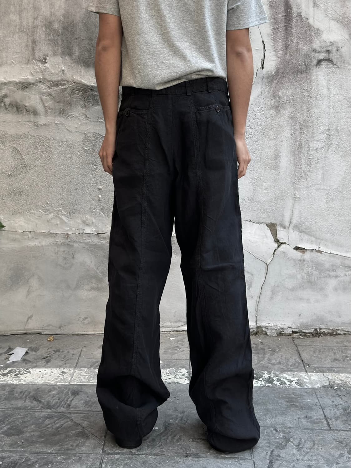 엠포리오 아르마니 와이드 팬츠 상품이미지2