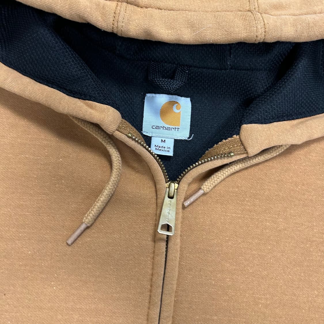 Carhartt Camel Thermal Hoodie Zip-up  상품이미지6
