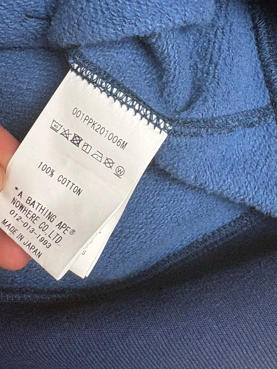 L) 베이프 카모 후드티 상품이미지4