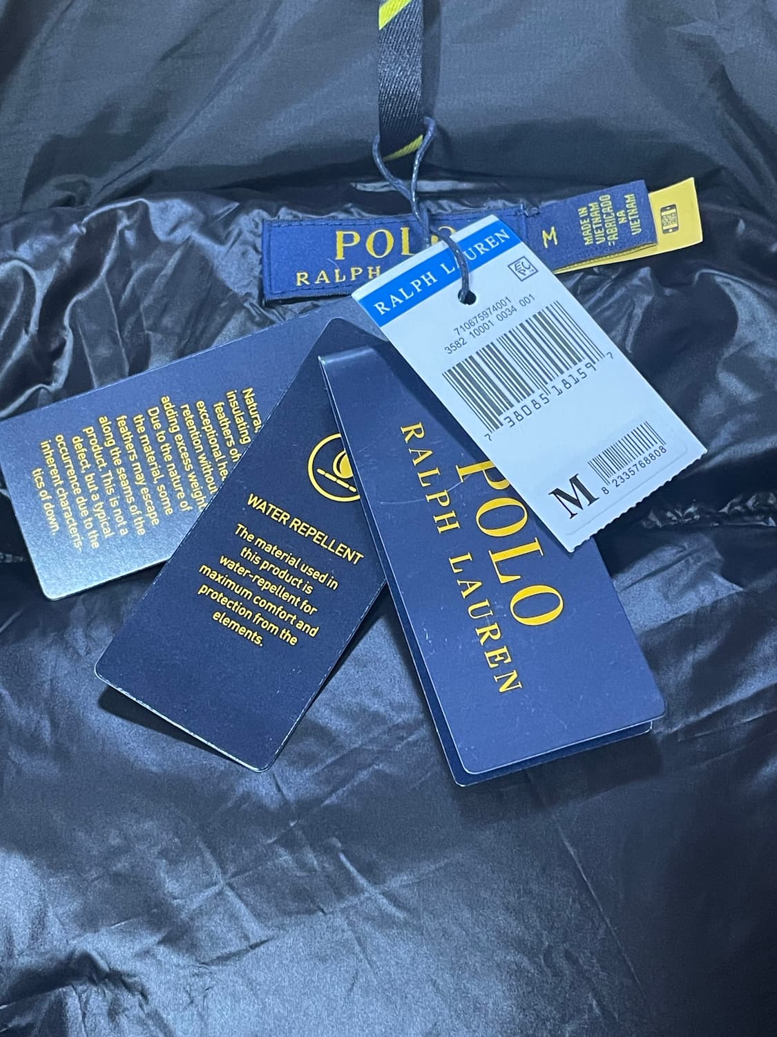 폴로 랄프로렌 고햄 패딩 M 상품이미지5