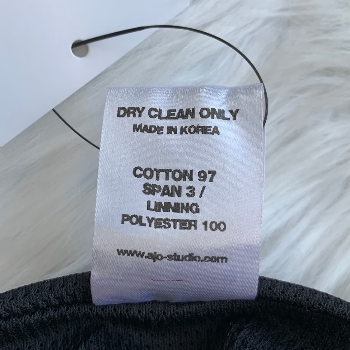 아조바이아조 핑크 라벨 스트라이프 봄버 자켓 1677 상품이미지9