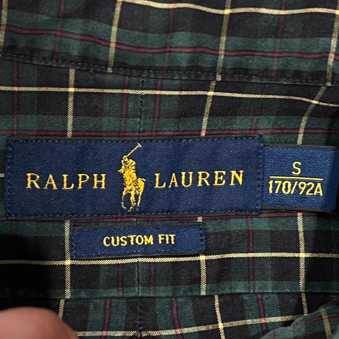 폴로 랄프로렌 체크셔츠 s10021 상품이미지5