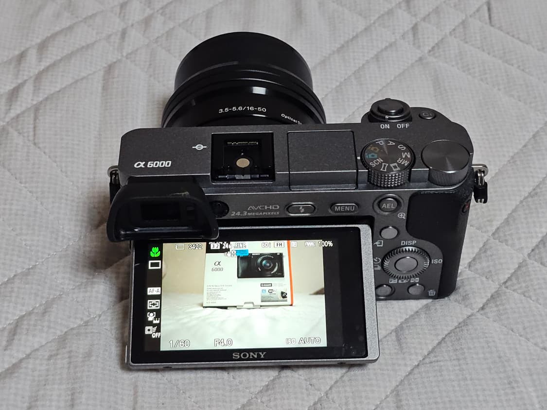 소니 A6000 미러리스 카메라 2렌즈 세트 상품이미지9