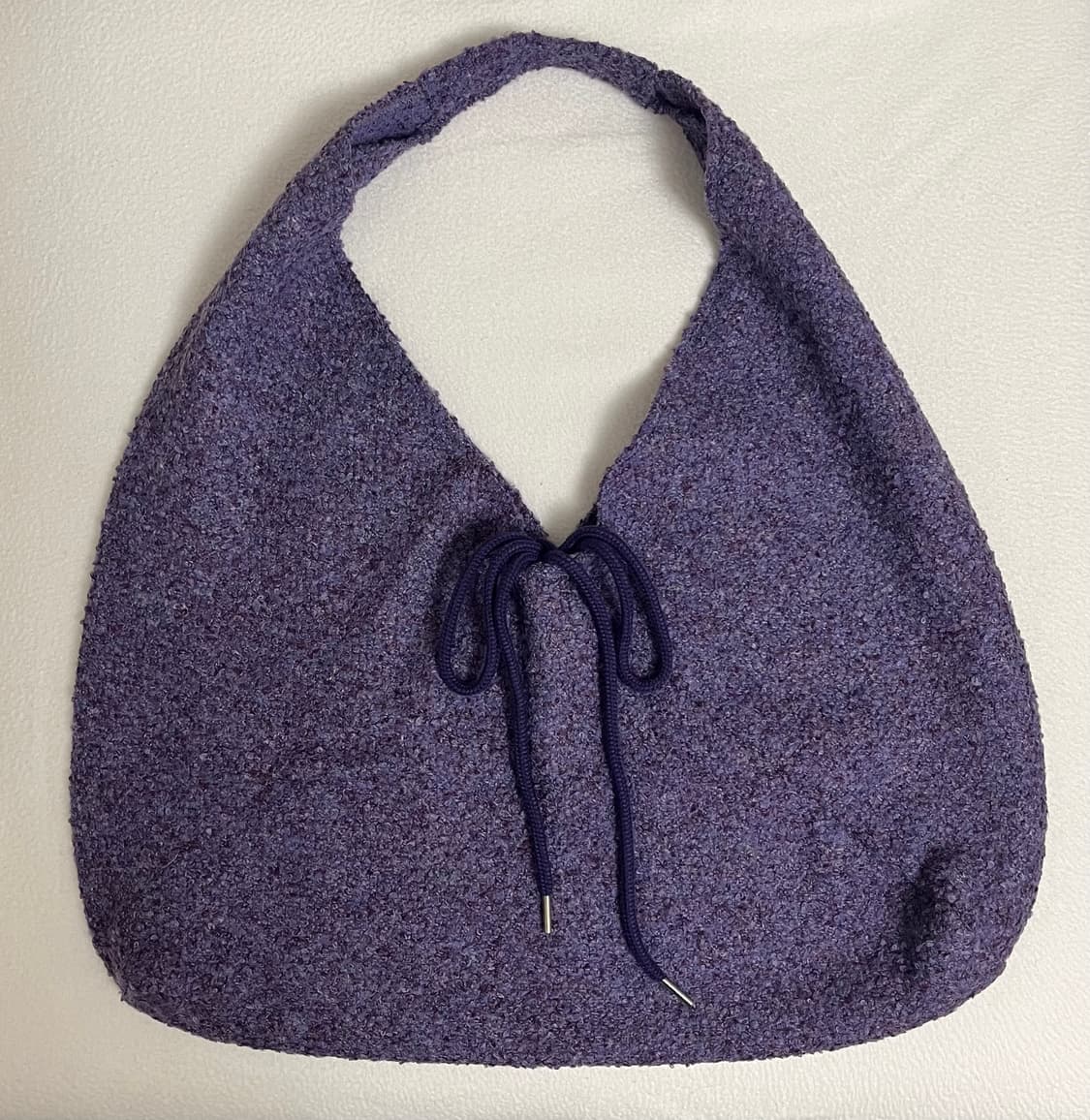 보르 jeanne knit shoulder bag purple 상품이미지1