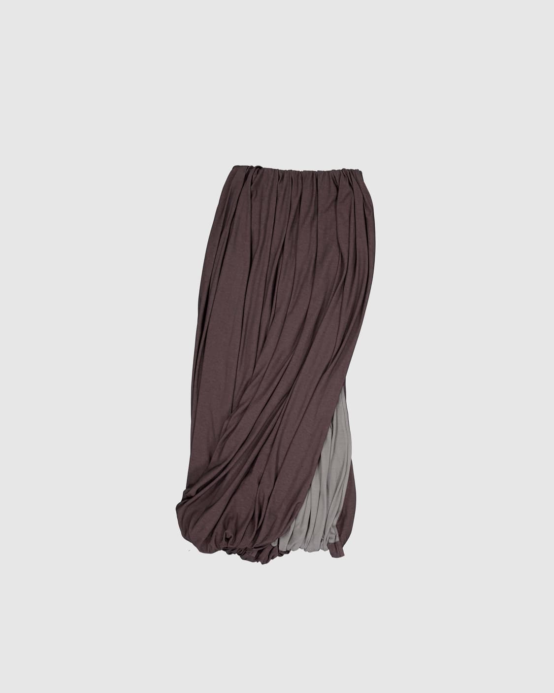 퍼스널 랭귀지 cascade 스커트 -차콜 브라운 상품이미지4