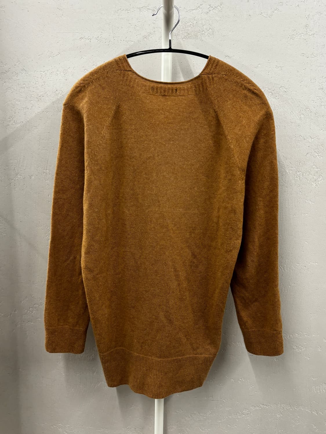 LBL 브이넥 캐시미어 브라운 스웨터 S 상품이미지7