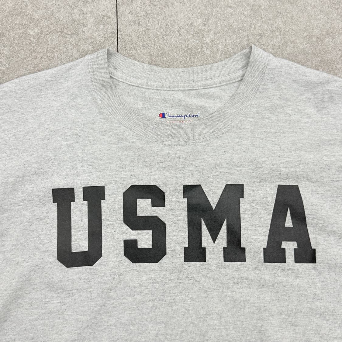 챔피온 Champion USMA 반팔 티셔츠 (그레이)  상품이미지4