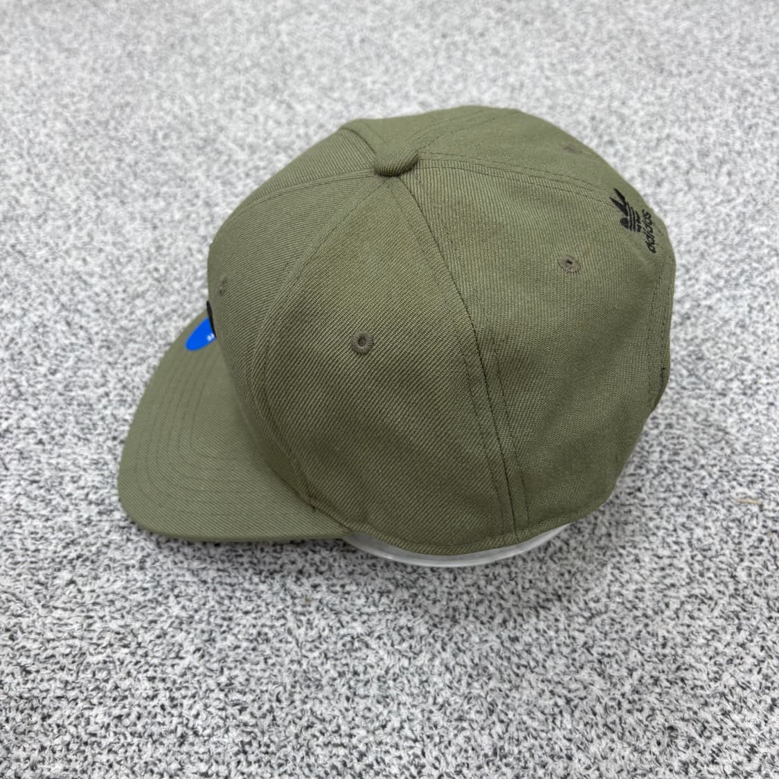 F 아디다스 불꽃 스냅백 모자 카키 0319J 상품이미지4