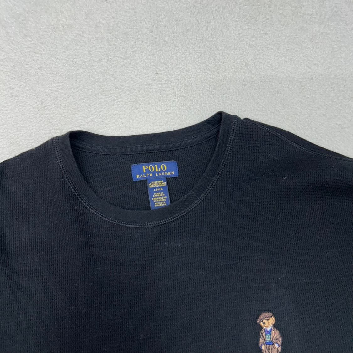 Polo bear waffle T-shirts 상품이미지6