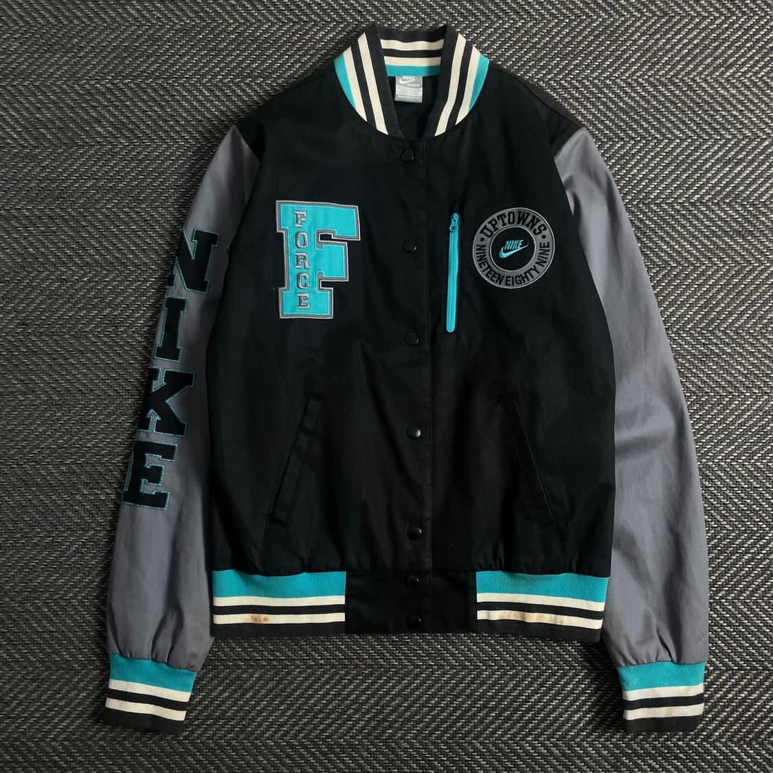 00s 나이키 에어포스 업타운 바시티 자켓o 3932 상품이미지2
