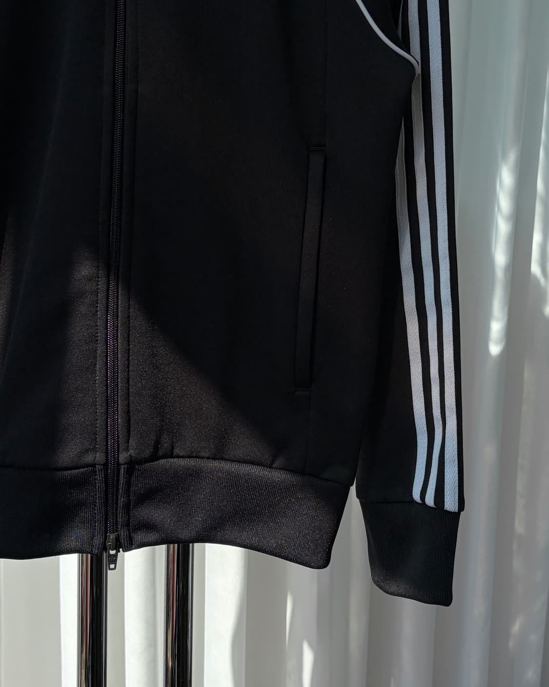 [L]아디다스 트레포일 슈퍼스타 블랙 트랙탑 져지 상품이미지5