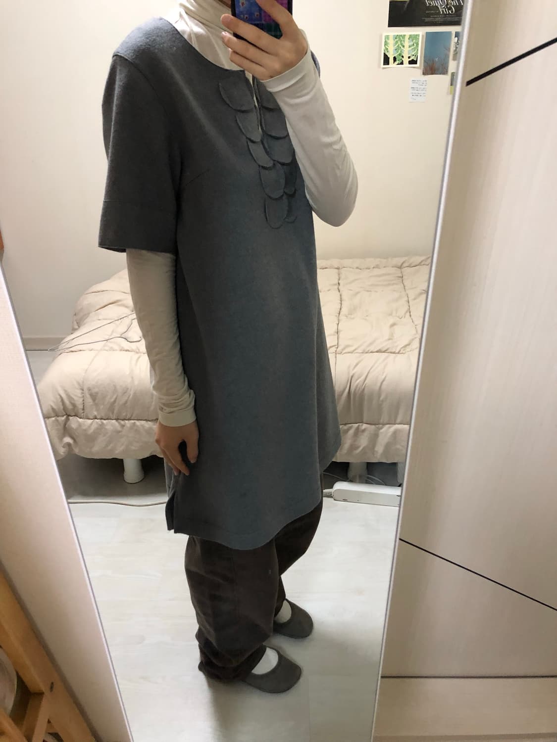 히로코 비스 울 원피스 상품이미지3