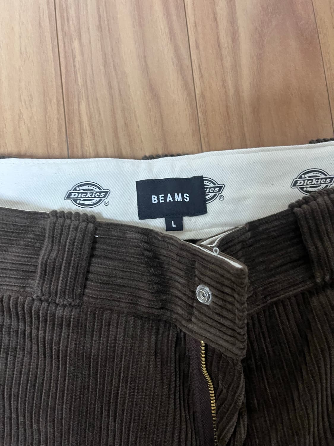 디키즈 x 빔즈 코듀로이 팬츠 L (32~34) 상품이미지3