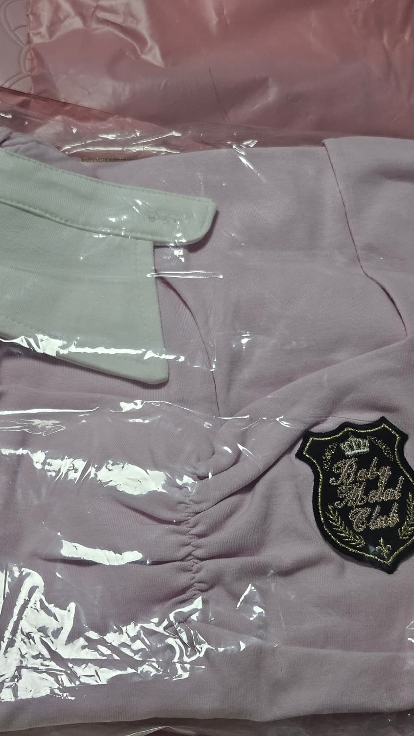 (새상품)챠미 카라탑Charmy collar top (baby pink) 상품이미지2