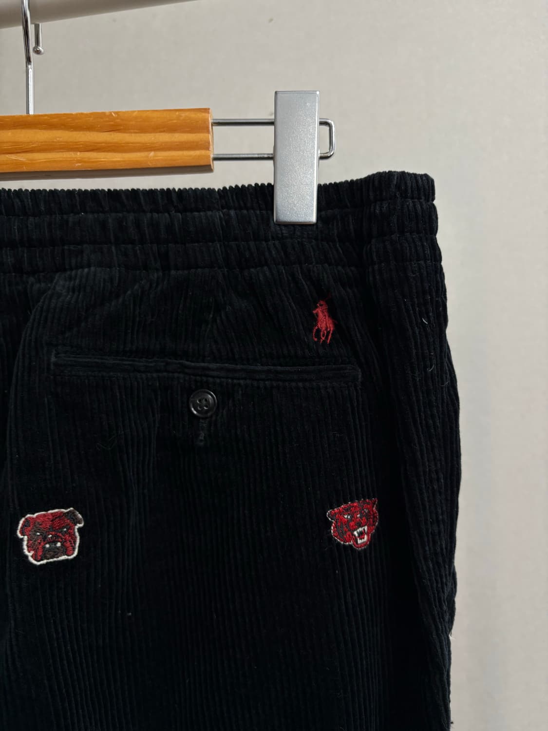 폴로 자수 코듀로이 팬츠 상품이미지5