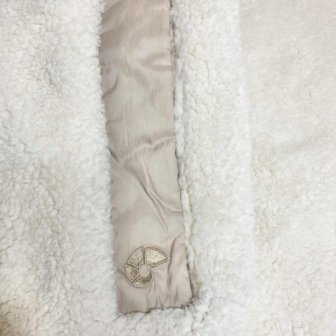 네파 리버시블 뽀글이 롱 점퍼 L 상품이미지6