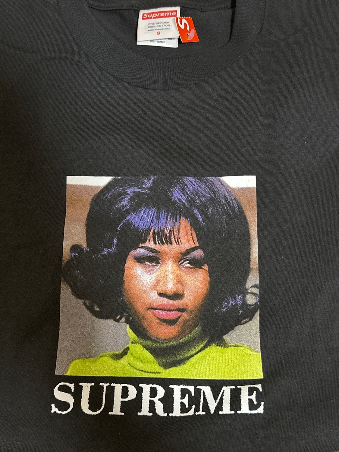 슈프림 아레사 티셔츠 블랙 - 26SS 상품이미지1