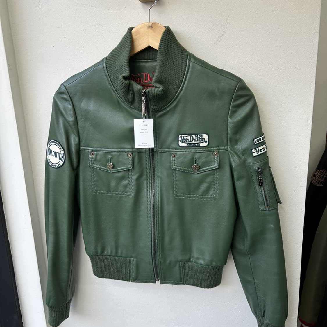 15328 - 본더치 램스킨 레더 자켓 상품이미지2