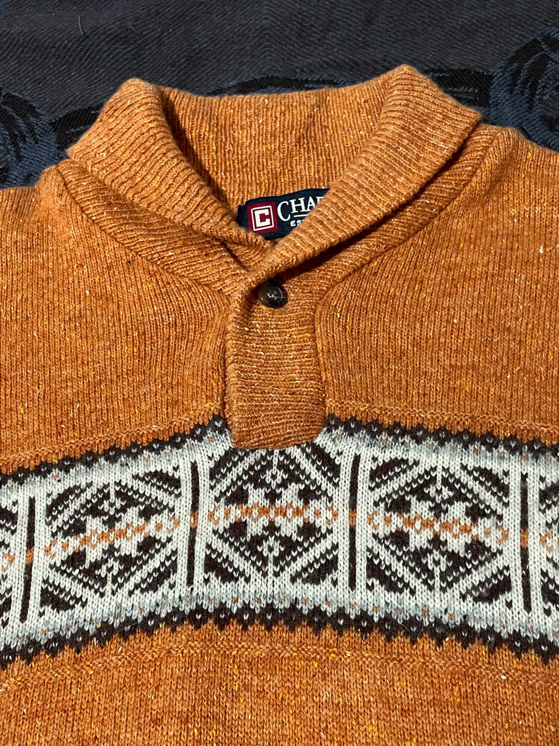 챕스 숄카라 니트 상품이미지5