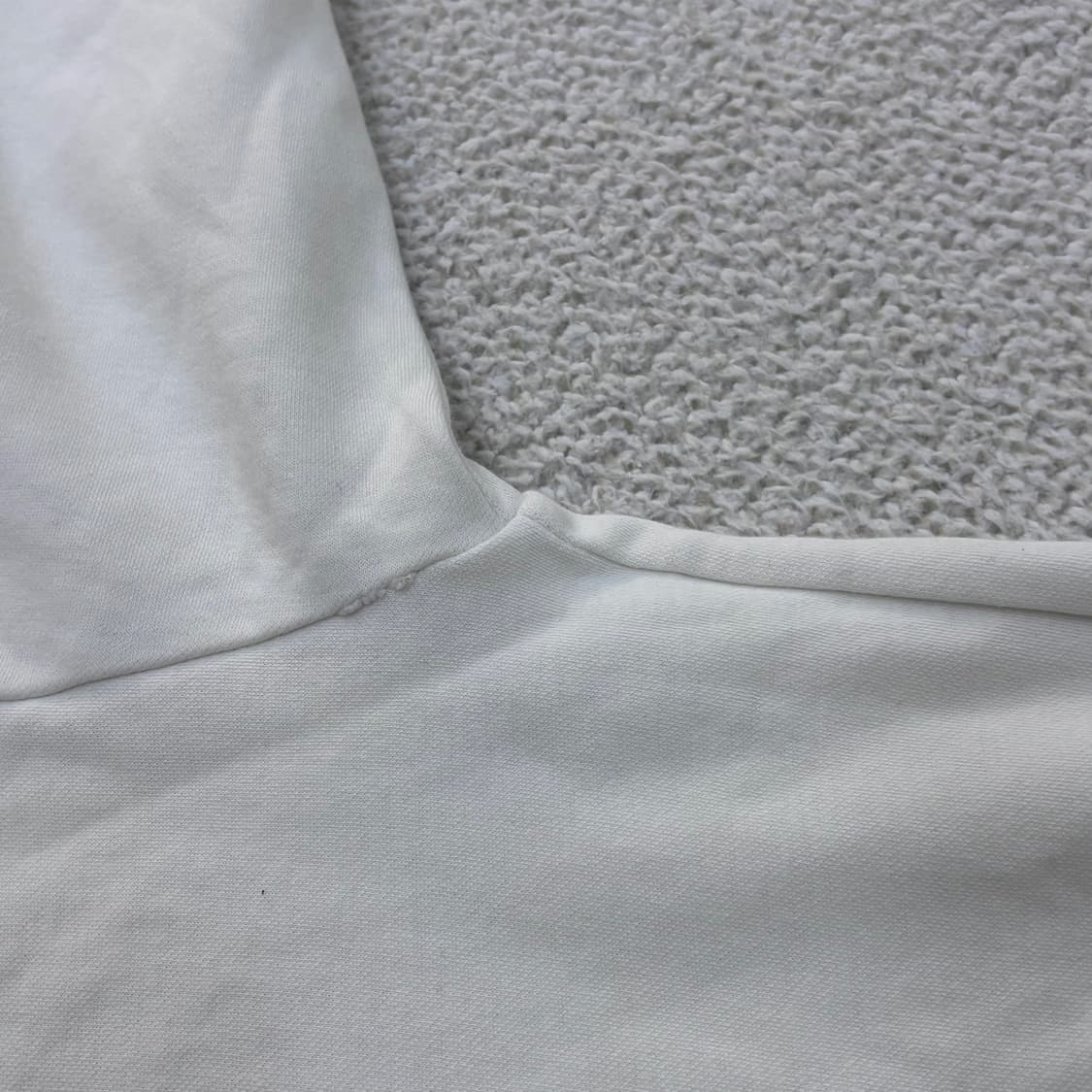 110 휠라 키즈 빈티지 화이트 반팔 0413E 상품이미지5