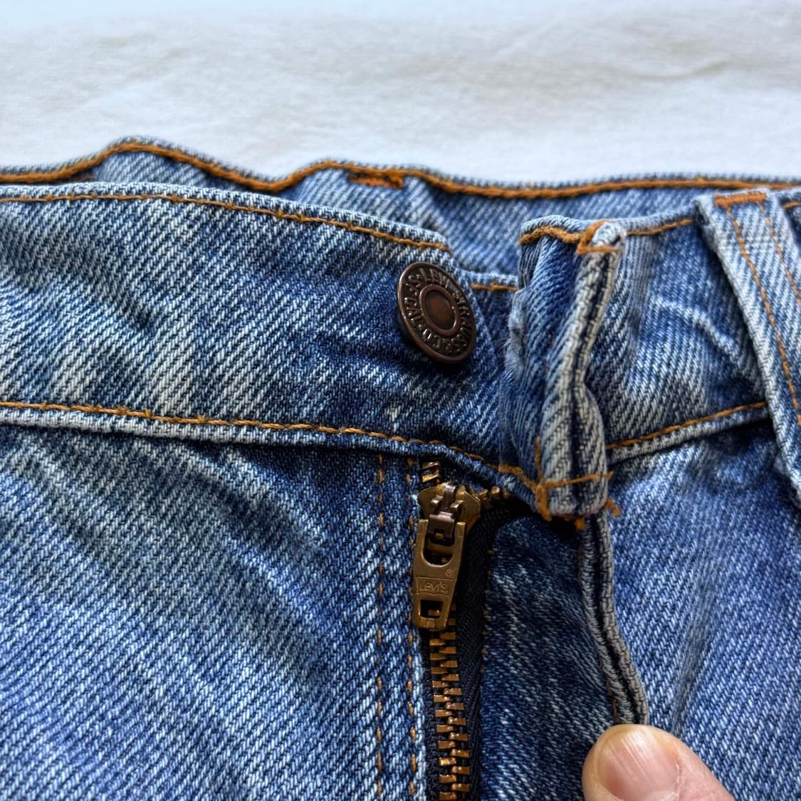 90s 리바이스 505 데님팬츠 W36 L30 상품이미지4