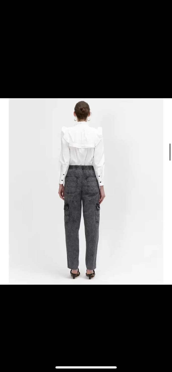 이자벨마랑 화이트러플 블라우스 상품이미지4