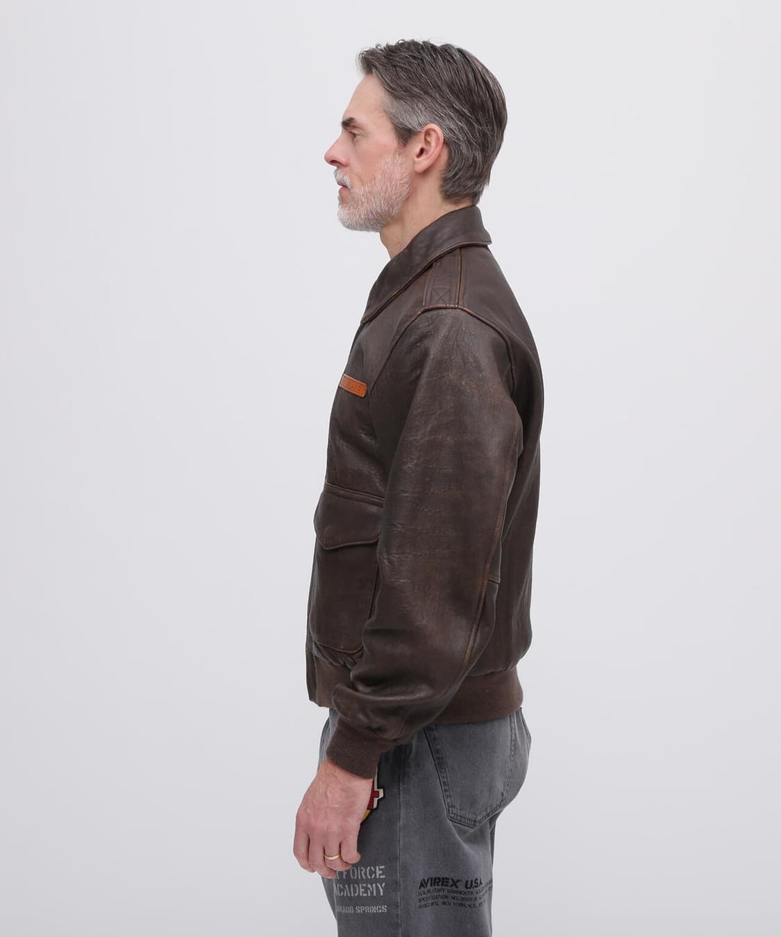 [50주년 한정판/25SS] 아비렉스 A-2 앤티크 럼 40사이즈 상품이미지8