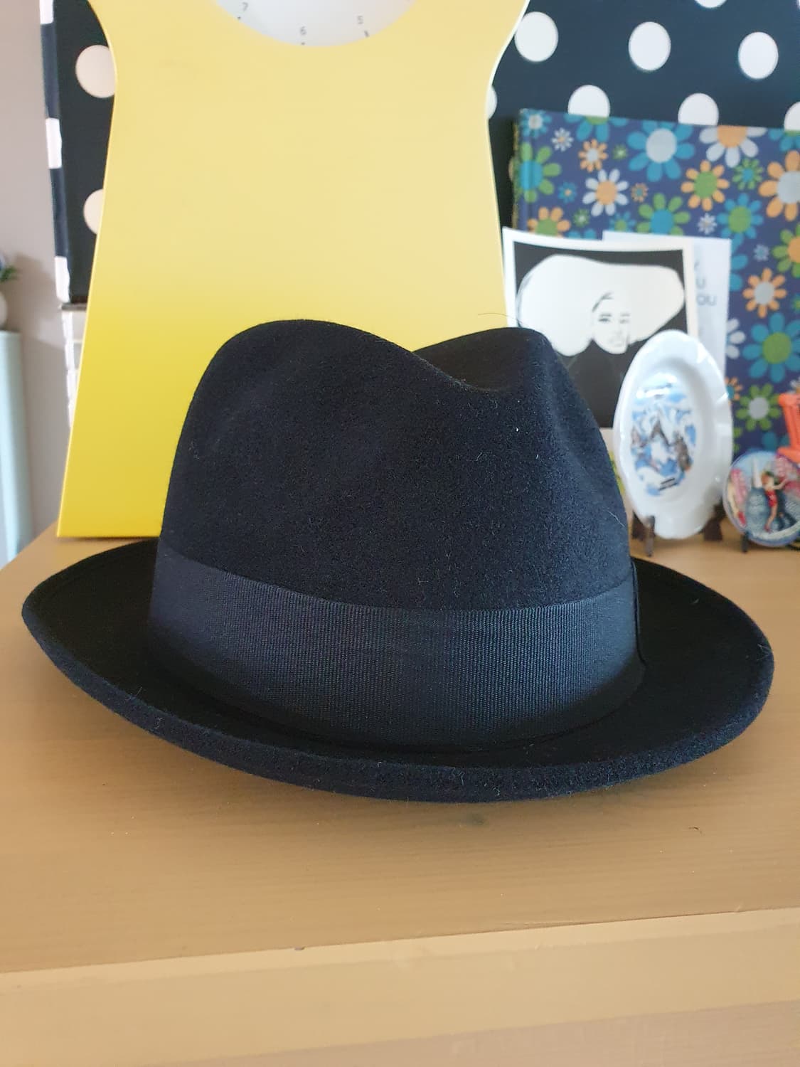 SINIL 검정 페도라 59cm 상품이미지1