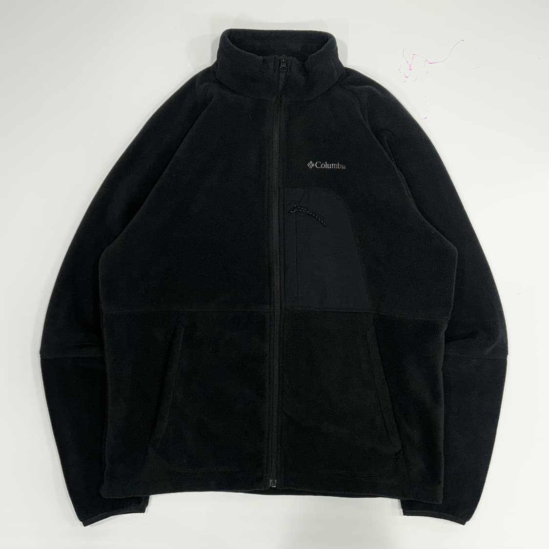 Columbia 콜롬비아 밑단 스트링 블랙 후리스 상품이미지3