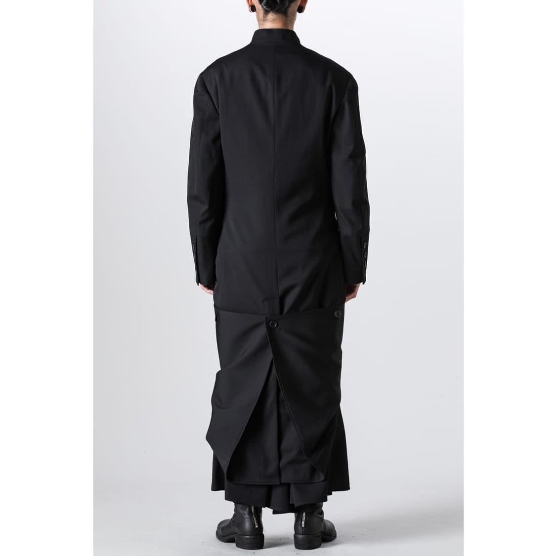 요지야마모토 뿌르옴므 24aw w스탠드 20버튼 블라우스 자켓 상품이미지3