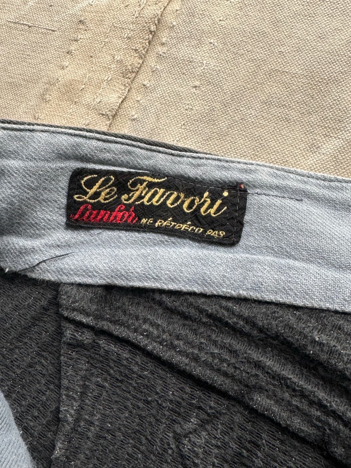 40/50s French Pique Work Pants 상품이미지7